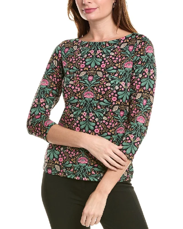 J.Mclaughlin Wavesong T-Shirt-- Lace Blend Ribbed Blend Corduroy Blend