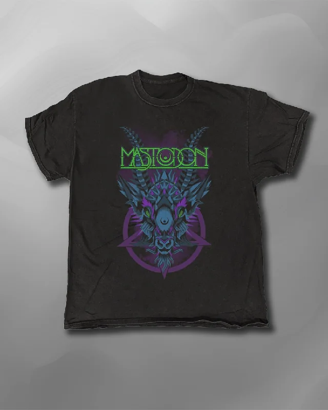 Mastodon - Geodemon Vintage Wash T-Shirt-- Rayon Velvet Corduroy