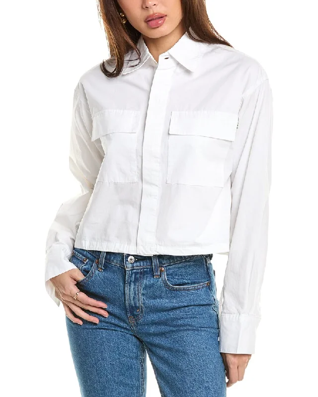 Dl1961 Faye Shirt-- Print Jacquard Patchwork