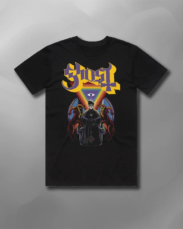 Ghost - The Alchemist T-Shirt-- V-Neck T-Shirt Long Sleeve Cotton