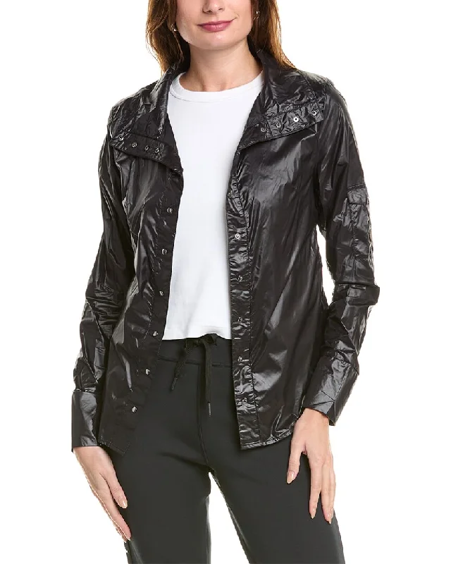 Skea Luna Windshirt-- Asymmetrical Pockets Print