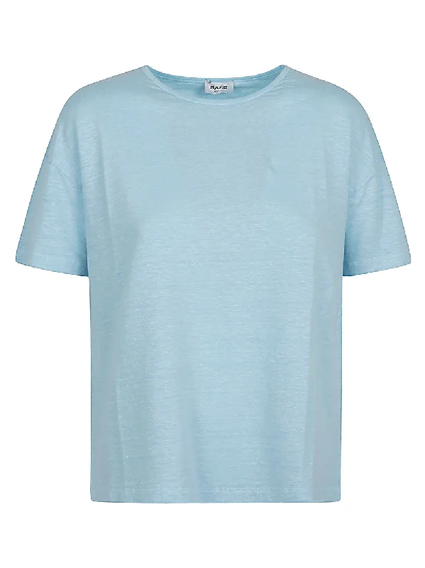 Base Women's T-Shirts And Polos Clear Blue-- Rayon Fabric Velvet Fabric Corduroy Fabric