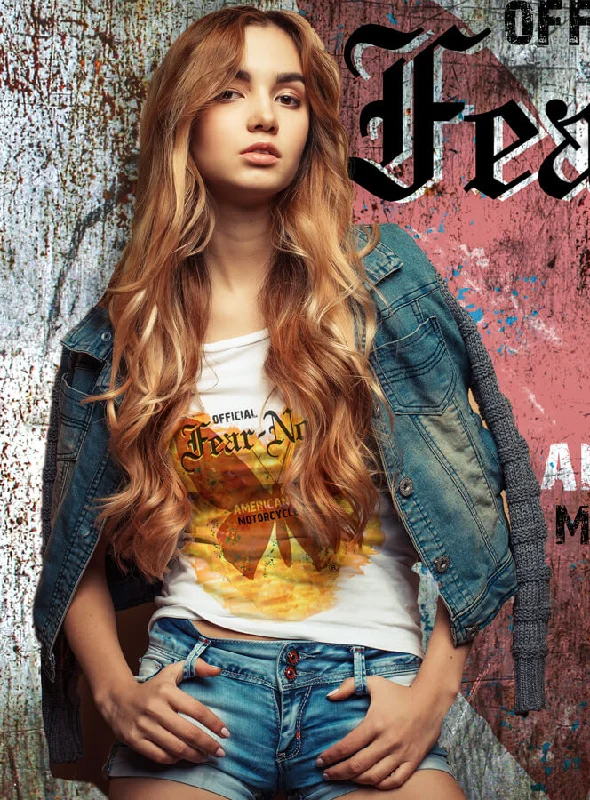 Women's FIRE-FLY  Rider Shirt (Special Edition)-- Handmade Hand-knitted Hand-woven