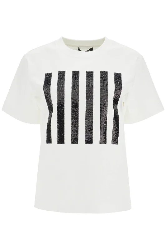 Marc Jacobs Women's T-Shirt The Stripe Box Tee-- Modern Contemporary Chic