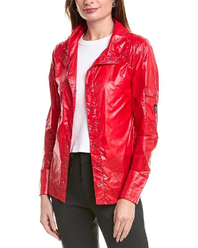 Skea Luna Windshirt-- Collared T-Shirt Boat Neck A-Line
