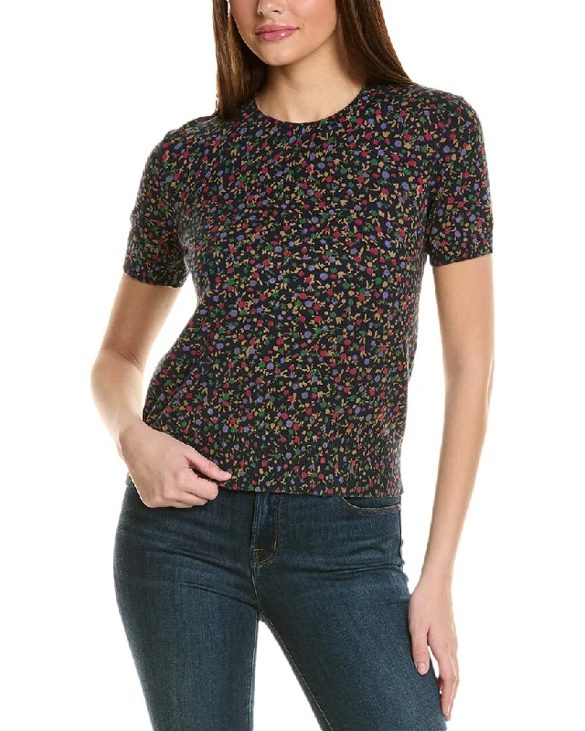 Brooks Brothers Printed Shirt-- Striped Floral Plaid
