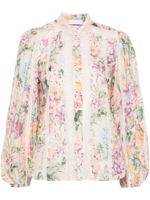 Zimmermann Women's Shirts Multicolour-- Elegant Classic Vintage