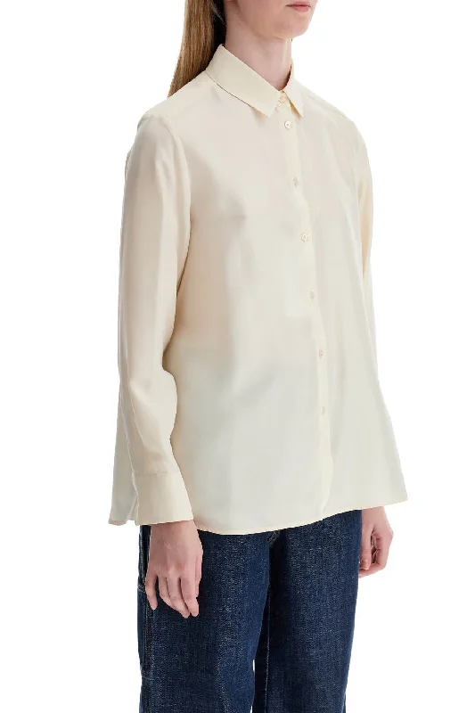 Weekend Max Mara Silk Washed Shirt-- Anti-Pilling Machine Wash Handmade
