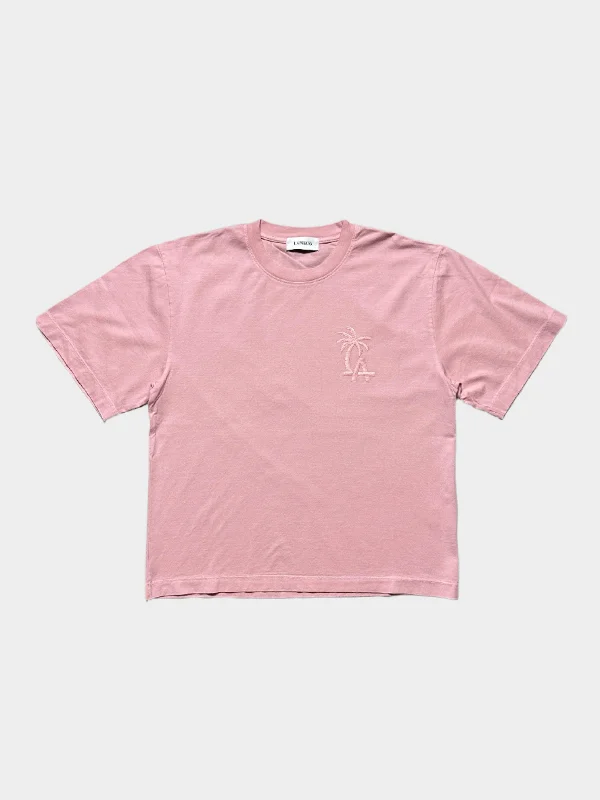 T-Shirt Embroidered Logo-- Embroidered Appliqued Beaded