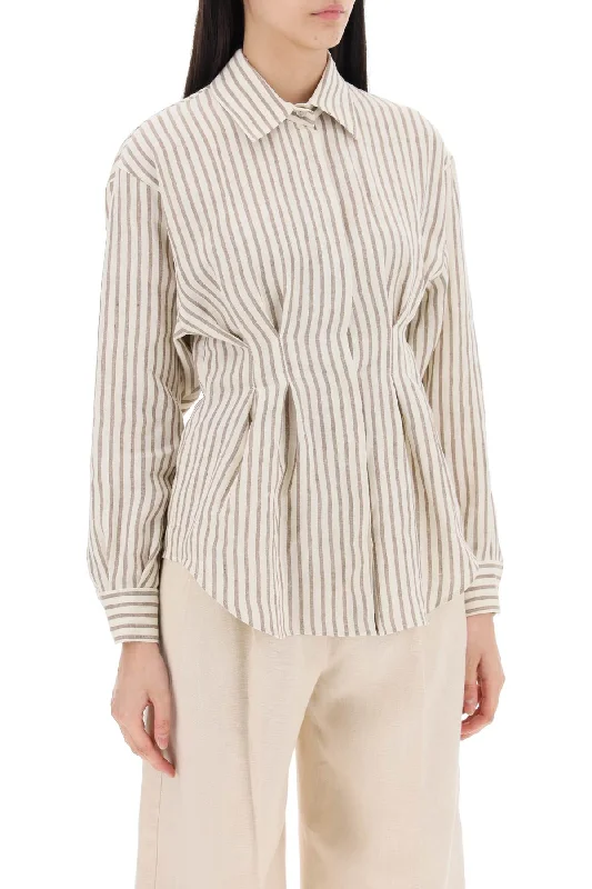Max Mara Eritrean Shirt With-- Print Jacquard Patchwork
