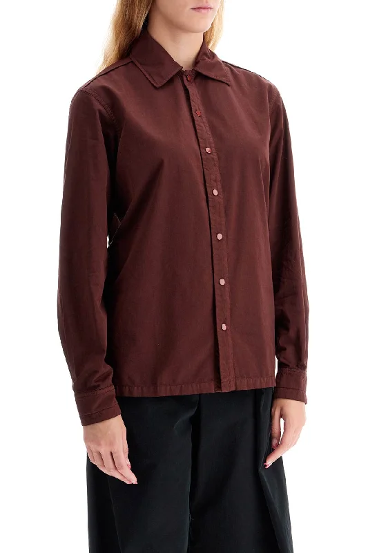 Lemaire Cotton Dyed In The Garment Shirt-- Anti-Shrink Durable Soft