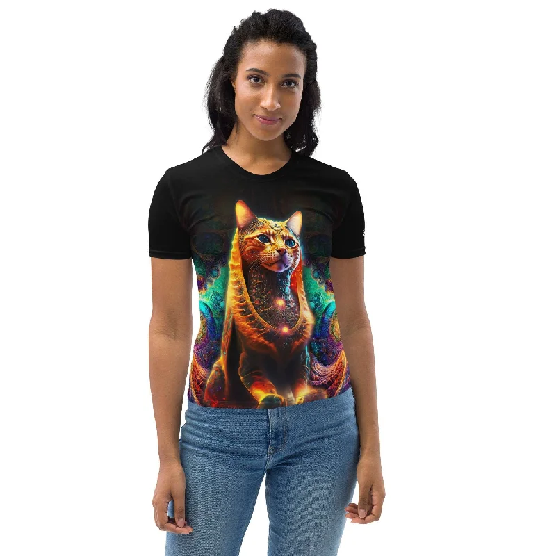 Cosmic Tobes - Women's T-shirt-- Polka Dot Checkered Tartan