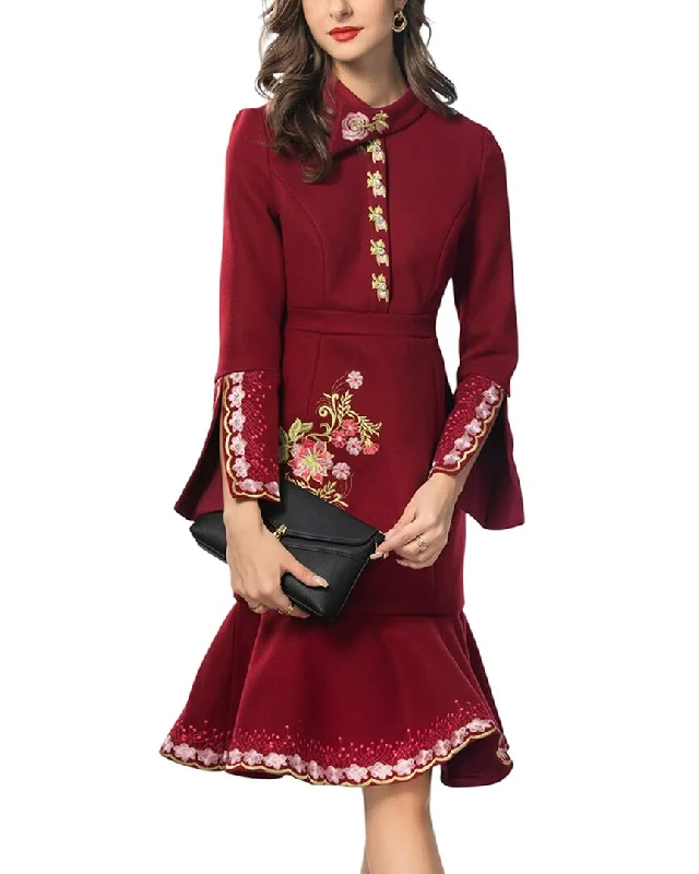 BURRYCO Mini Dress Tunics Ceremony elegant