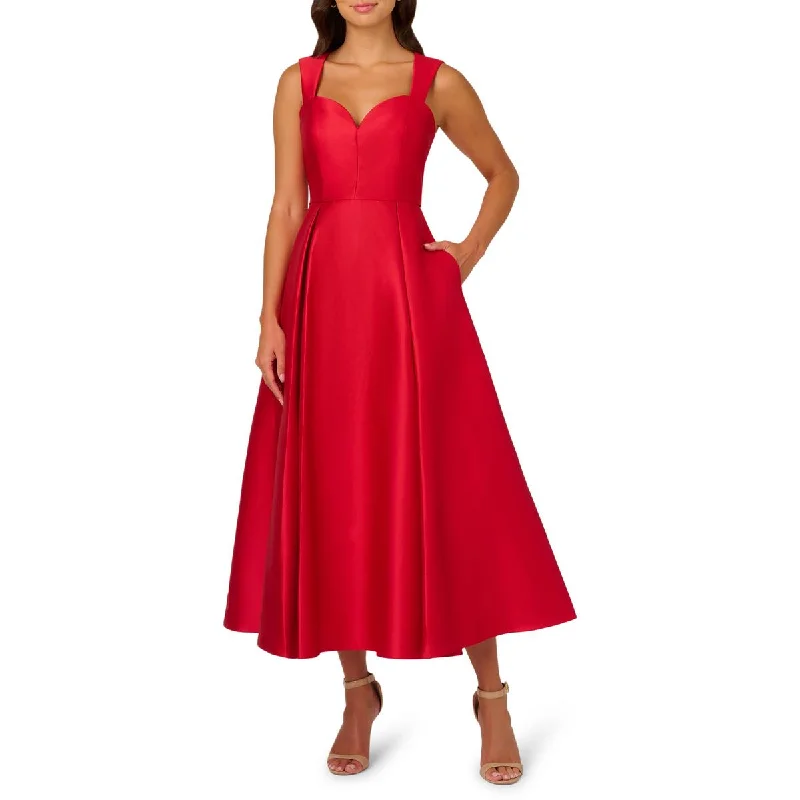 Womens Sweetheart Mikado Fit & Flare Dress Tunics Top rated