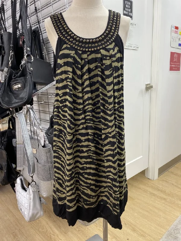 Michael Kors zebra print dress M Tunics Luxurious premium