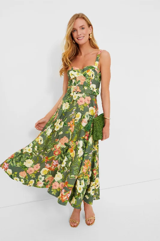 Olive Kingston Floral Calypso Dress Tunics Polka dots