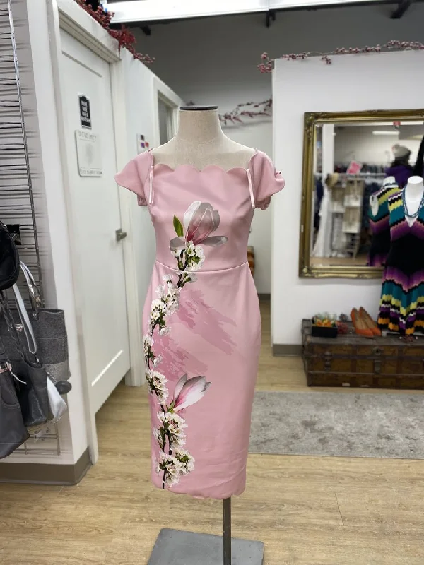 Ted Baker scalloped dress 2(S) A-Line Day Work