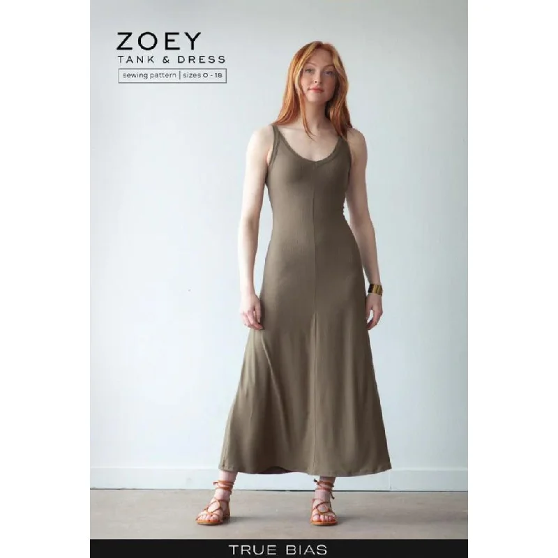 True Bias Patterns Zoey Tank & Dress Tunics Luxurious high-end