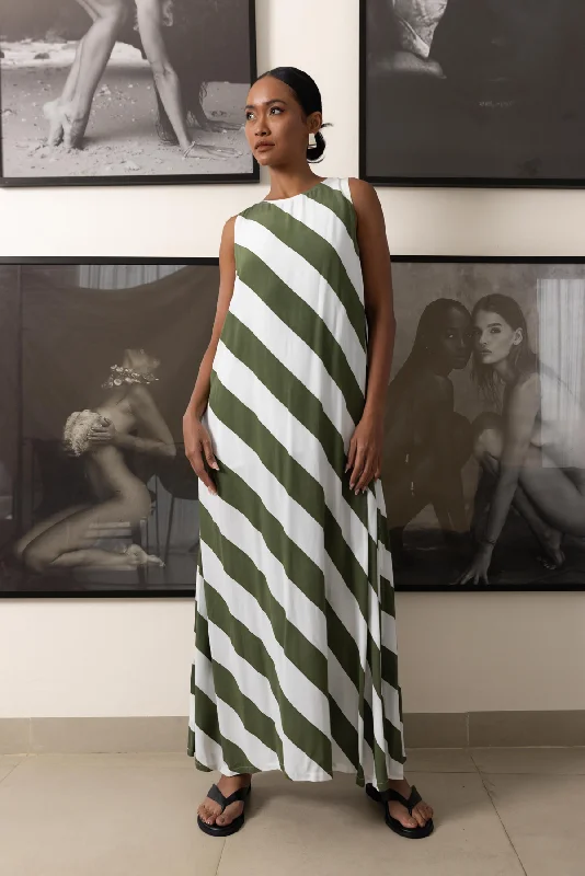 MINT/IVORY STRIPE