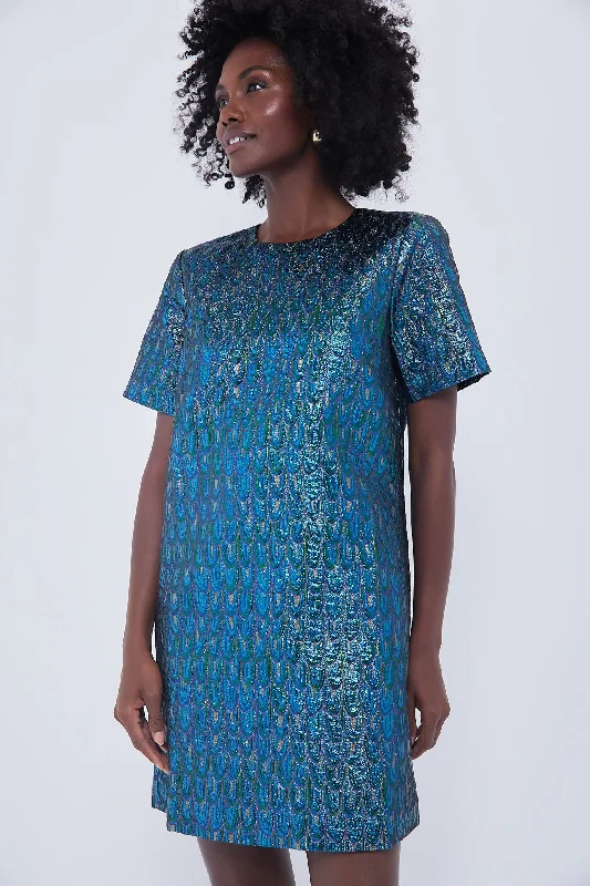 Pavo Jacquard Mae Dress Tunics Winter warm