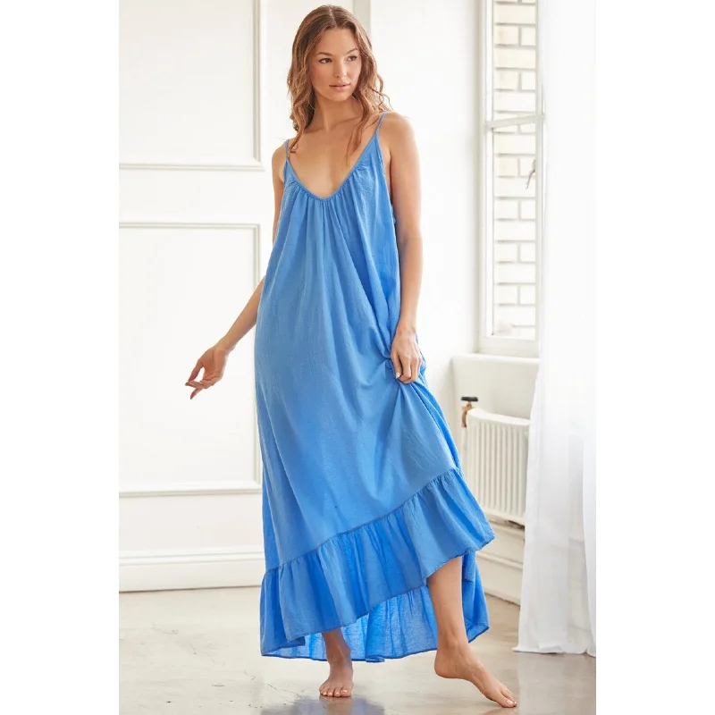 9Seed - Paloma Dress Blue Tunics Seasonal trendy