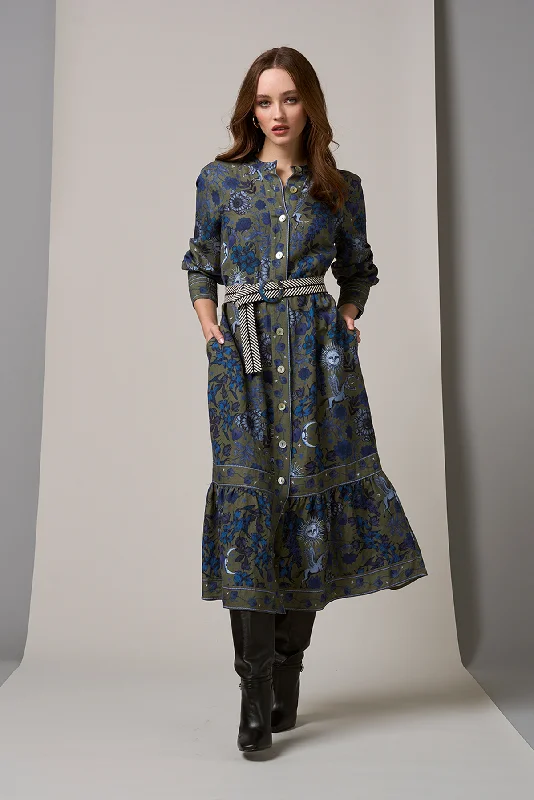 GREENWICH MIDI DRESS Tunics Fall fleece