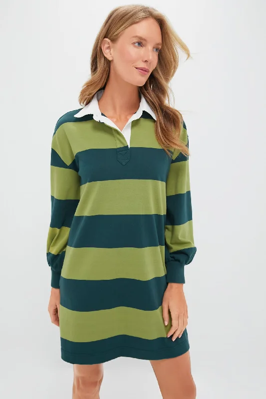 Woodbine and Junebug Stripe Baker Rugby Dress Tunics Versatile all-occasion
