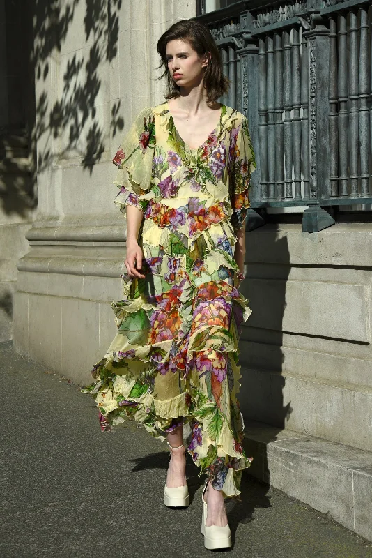 GOOD DAY SUNSHINE DRESS Tunics Silk luxurious