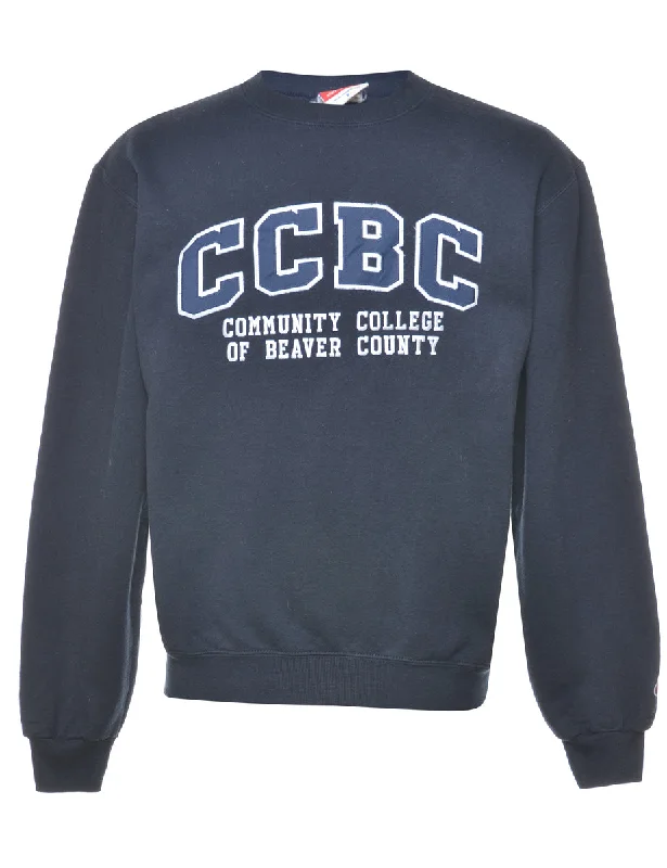Champion CCBC Printed Hoodie - S Hoodie with Button Classic Timeless