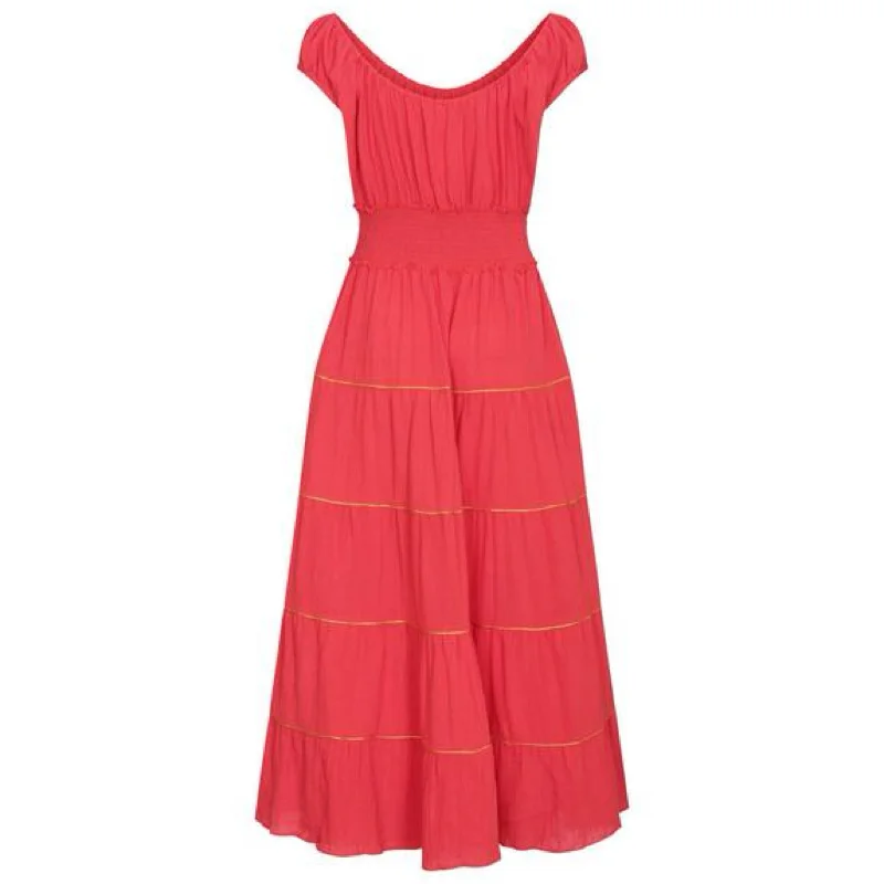 The West Village Meadow Dress Red Tunics Denim casual