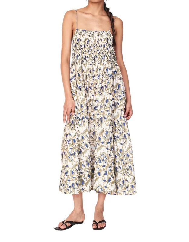 Janeiro Dress In Songbird Tunics Corduroy durable