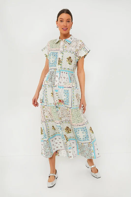 Patchwork Quilt Sarah Dress Tunics Floral girly