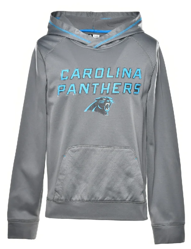 NFL Hooded Sports Sweatshirt - S Hoodie Dress Longline Feminine