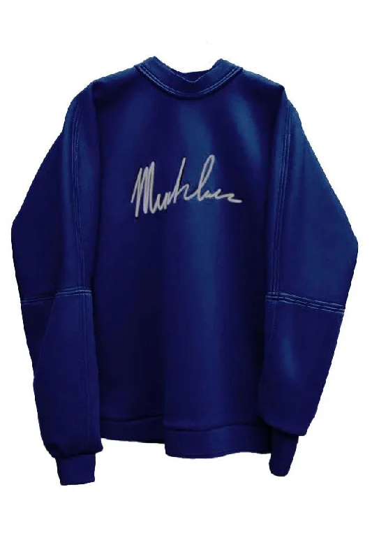 Signature Sweatshirt Dress Hoodie with Ribbed Cuffs Snug Fit Comfort