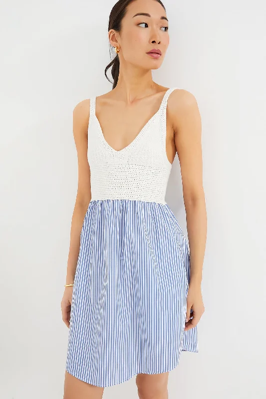 The White and Royal Esmee Dress Tunics Canvas sturdy