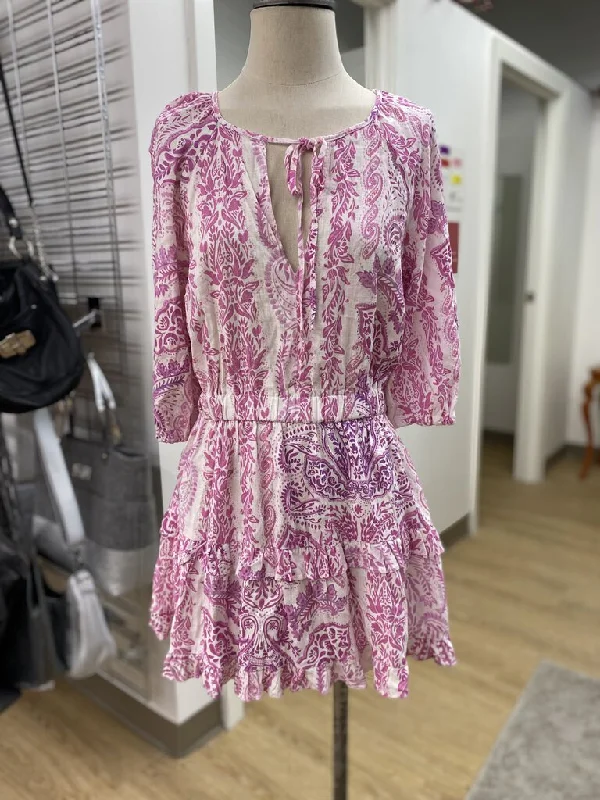 Zara linen blend dress L Tunics Distressed trendy