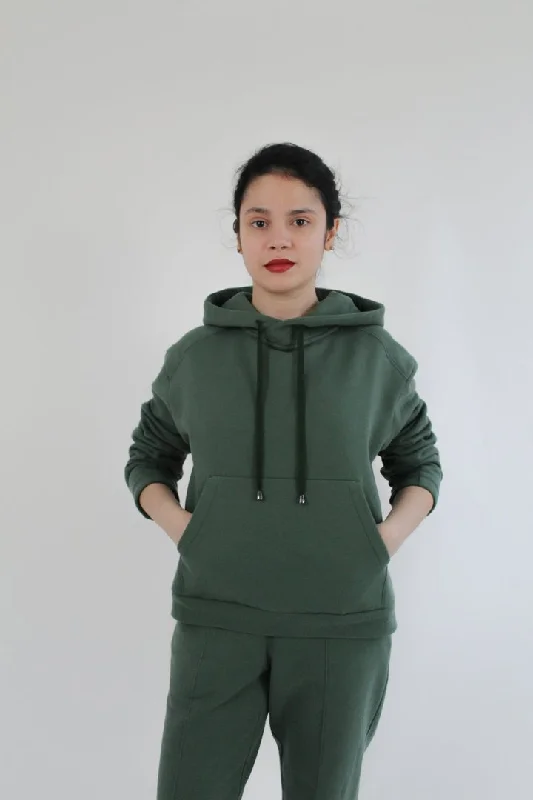 Bella Loves Patterns Interstellar Hoodie Hoodie with Earth Tones Natural Calm