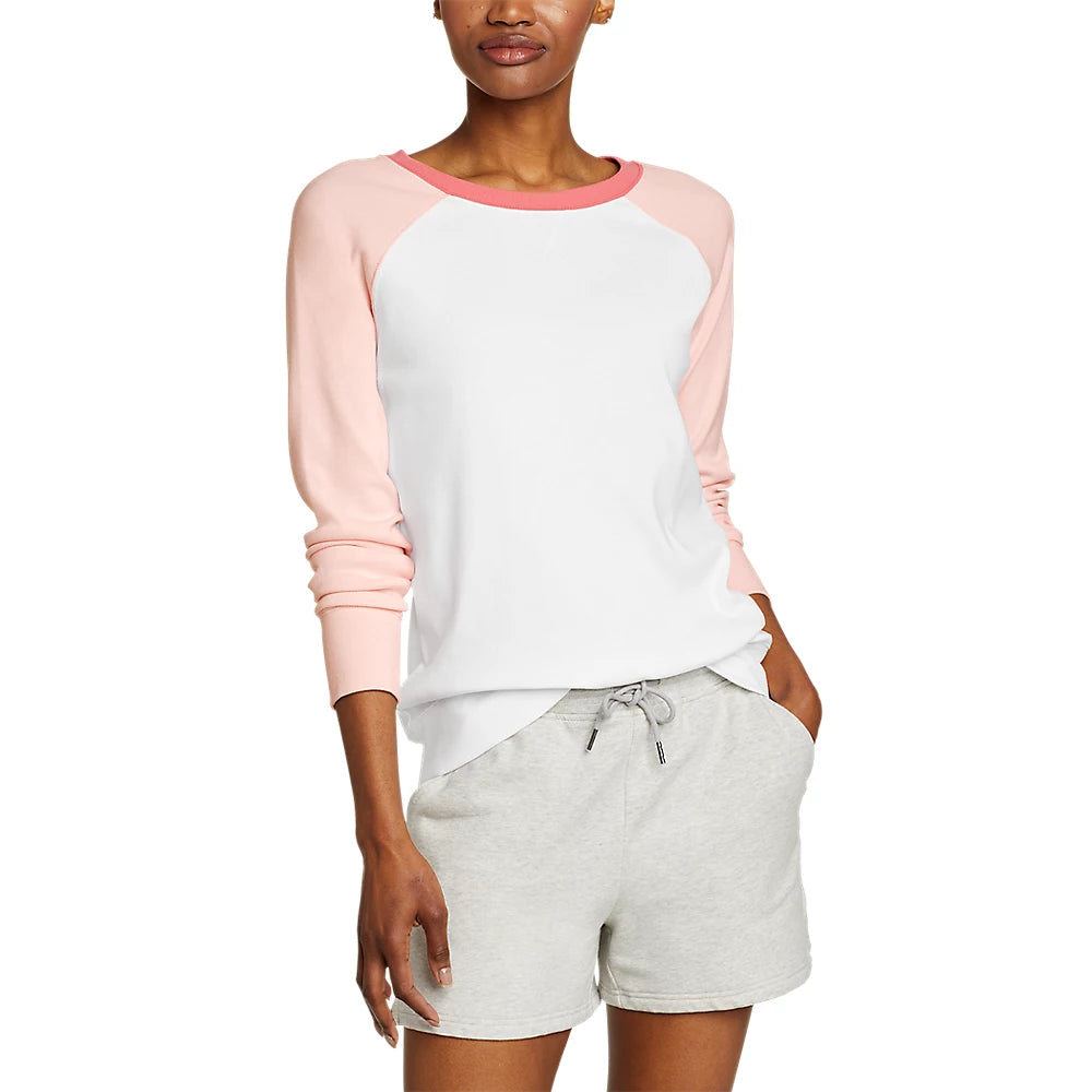 Women's  Legend Wash Sweatshirt - Colorblock Hoodie with Pastel Soft Subtle