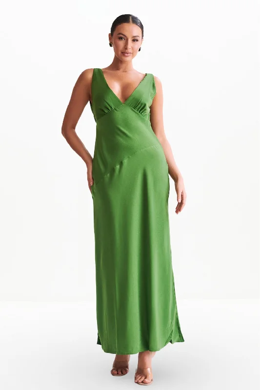 NADIA DRESS (EMERALD) Tunics Running lightweight