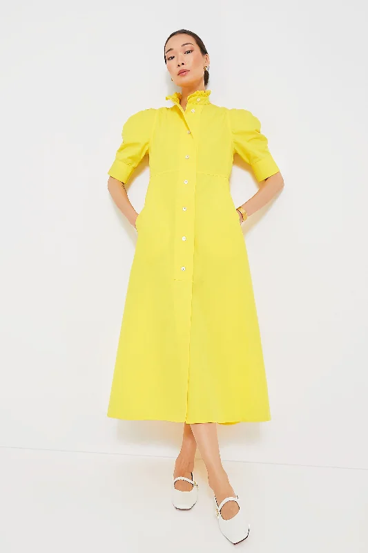 Yellow Venetia Dress Tunics Luxurious high-end
