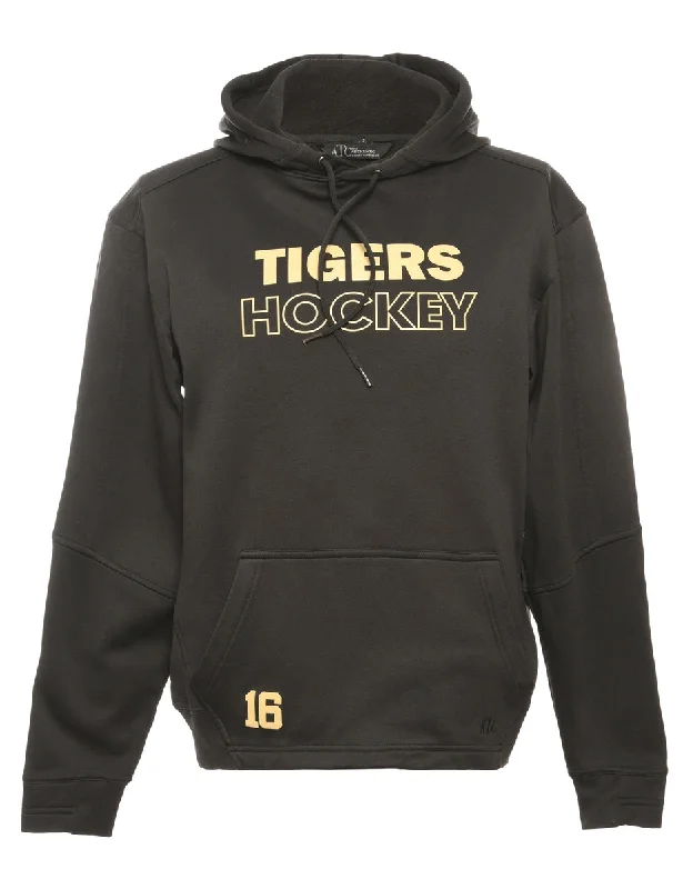 Tigers Hockey Printed Hoodie - M Hoodie with Emblem Brand Identity