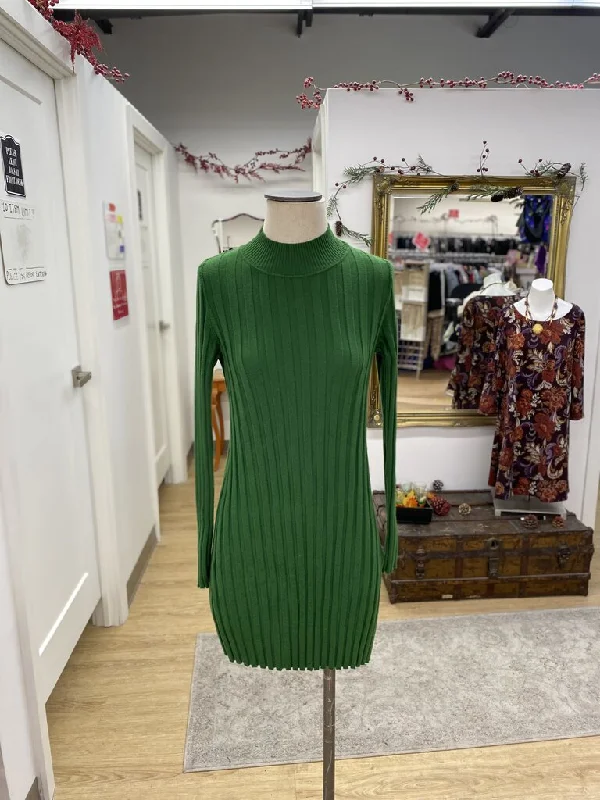 Sezane ribbed knit dress M Tunics Fashionable trendy