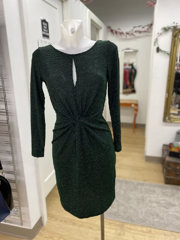 Rut&Circle stretchy metallic dress L Tunics Leisure comfortable