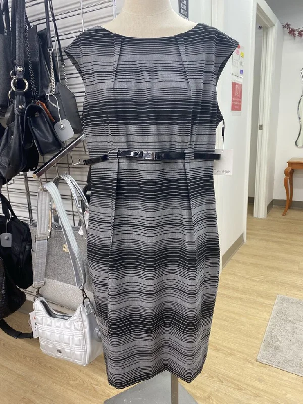 Calvin Klein striped dress NWT 14 Tunics Timeless classic