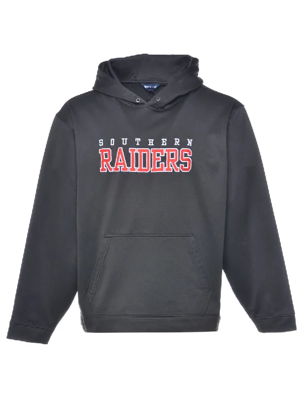 Southern Raiders Printed Hoodie - XL Hoodie with Ribbed Hem Stretchable Secure