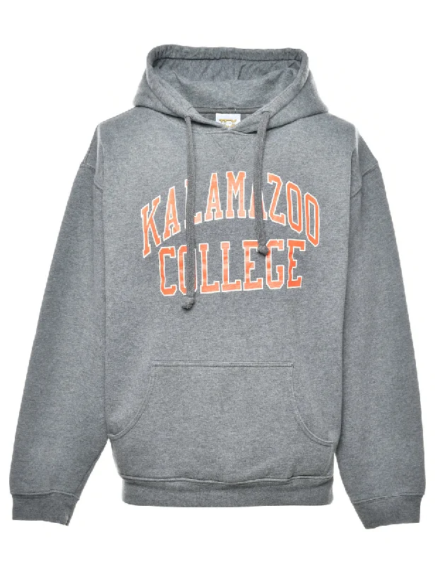 Kalamazoo College Printed Sweatshirt - M Hoodie with Earth Tones Natural Calm