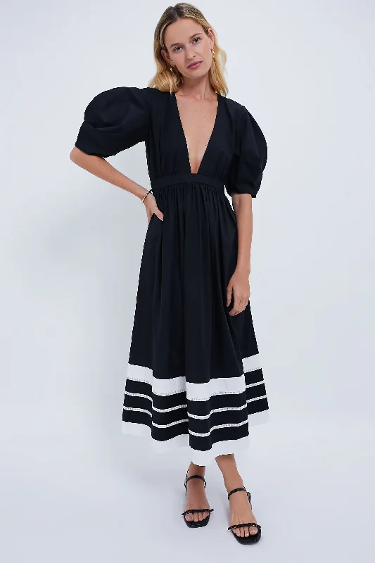 Black and White Miel Dress Tunics Recommended stylist