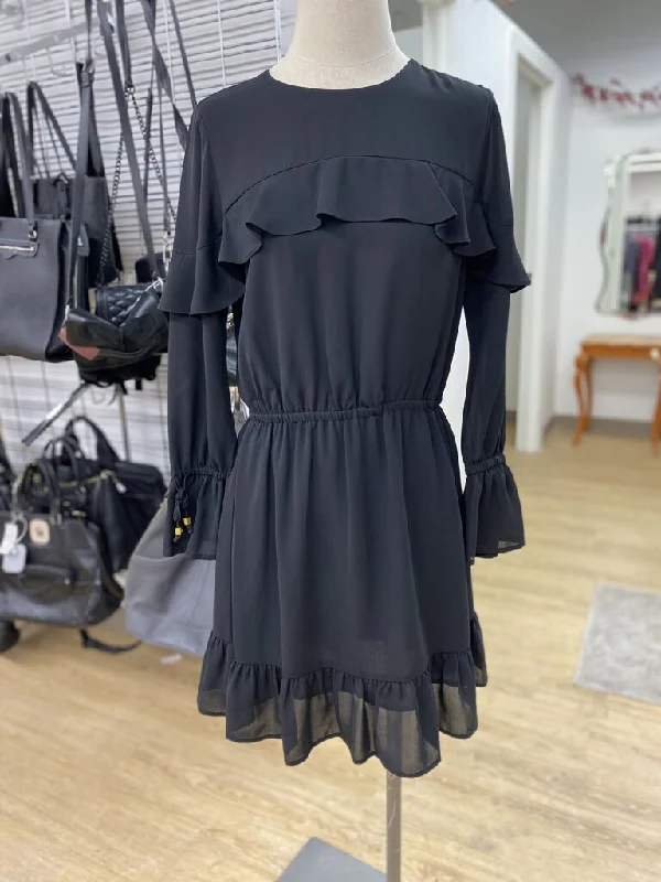 Michael Kors frill detail dress XS Tunics Plaid country
