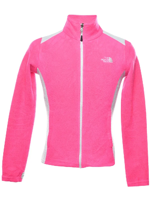 The North Face Fleece Sweatshirt - XS Graphic Hoodie Design Print