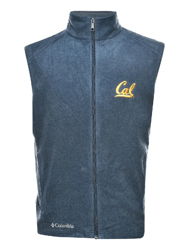 Columbia Fleece Sweatshirt - M Hoodie Dress Longline Feminine